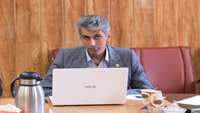 تقدیر و تشکر دکتر اکبری قائم مقام معاون آموزشی وزارت بهداشت درمان و آموزش پزشکی از برگزاری اولین جشنواره هفته آموزش در دانشگاه